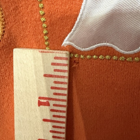 Holiday Editions Halloween Women Size 2X Crewneck Sweatshirt Embroidered Fall - Picture 6 of 7